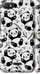 Чохол на Xiaomi Redmi 6A Панди "4318m-1531-2448"