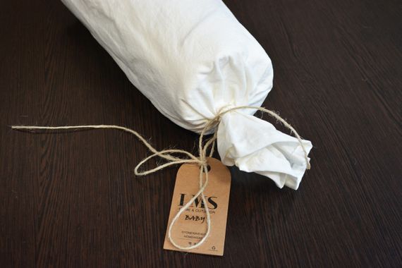 Дитяча постільна білизна Limasso Stonewashed Ranforse Baby 100х150 см Snow White | Зображення 3