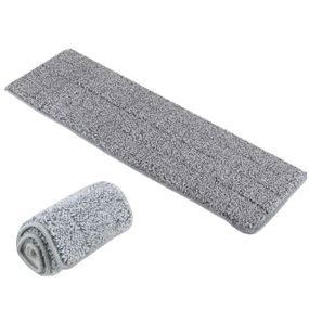 Запаска для швабри з мікрофібри 32*11 см / Змінна насадка на плоску швабру