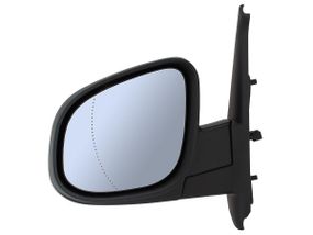 Renault Kangoo (від 2013-) ліве електричне зовнішнє чорне дзеркало в зборі з підігрівом без датчика t на 5 контактів, Рено Кенго