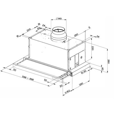 Вытяжка кухонная Faber Maxima Ng Touch Ev8 Led X A90 (315.0635.147) | Зображення 2