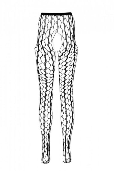 Еротичні колготки-бодістокінг Passion ECO S007 black | Зображення 3