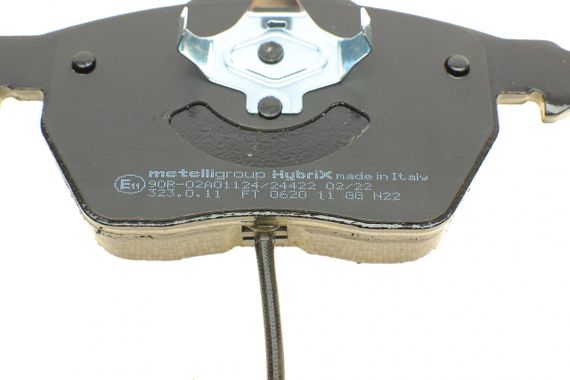 Колодки гальмівні передні Audi A4 A6 95-11 Skoda SuperB 01-08 VW Passat B5 00-05 +датчики  22-0314-0 | Зображення 2