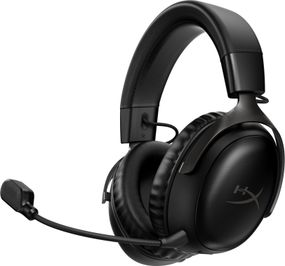 Гарнітура HyperX ігрова Cloud III, WL/USB-A/USB-C, чорний (77Z45AA)