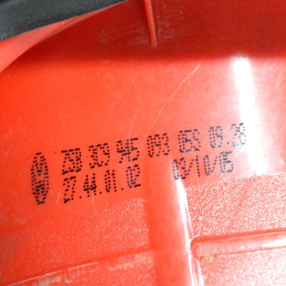 Ліхтар задній лівий Volkswagen Passat B6 2005-2010 стоп внутрішній універсал Фольксваген Пассат б6 3C9945093 | Зображення 3