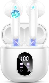 Навушники бездротові, навушники Bluetooth 5.4, стереонавушники 50H Play Bass, навушники Bluetooth з подвійним світлом