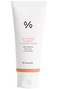 Себорегулююча очищаюча пінка 5-альфа контроль Dr. Ceuracle 5a control clearing cleansing foam (200 мл)