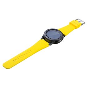 Силиконовый ремешок Primo для часов Samsung Gear S3 Classic SM-R770 / Frontier RM-760 - Yellow