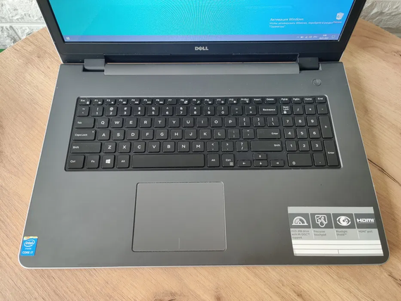Ноутбук DELL INSPIRON 5758/17.3 HD+/i7 5500U/8Gb/HDD1Tb/Intel HD 5500 | Зображення 1