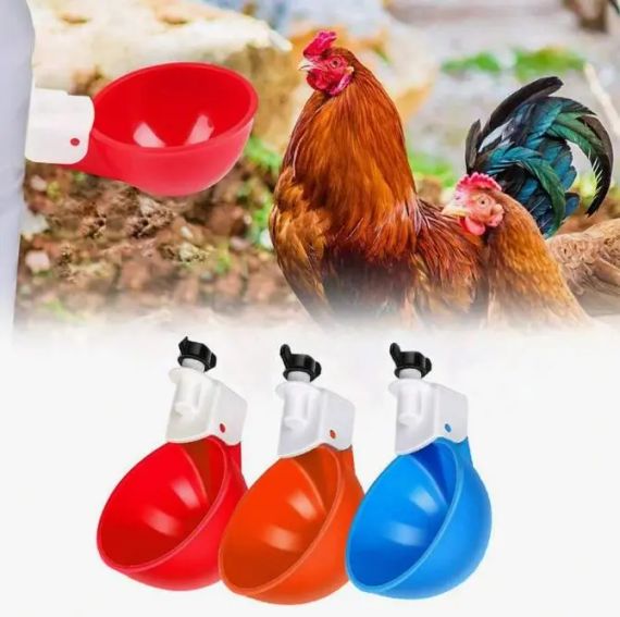 Автоматичний крапельний поїльник для курей 5 шт | Зображення 4