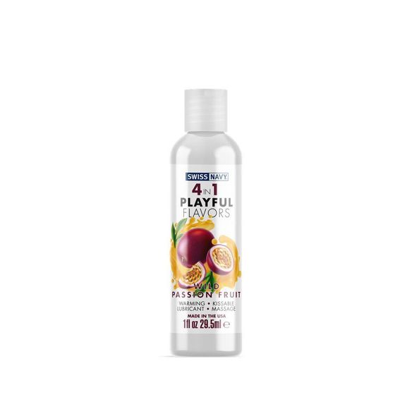 Лубрикант на водній основі Swiss Navy 4 in 1 Wild Passion Fruit 29,5 мл Sex Aura
