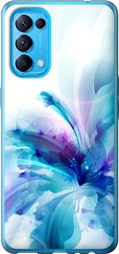 Чехол на Oppo Reno5 цветок "2265u-2206-17620"