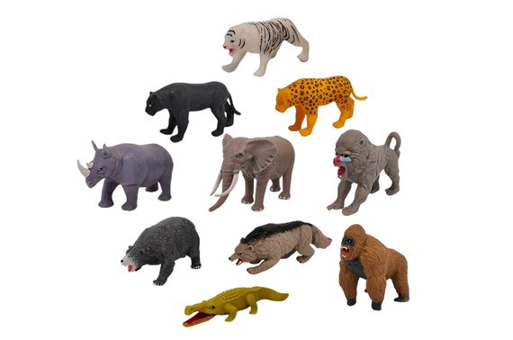 Стретч-іграшка у вигляді тварини 30/CN23 серії Legend of animals Максі – Хижаки джунглів (у диспл) #SBABAM | Зображення 2