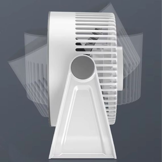 Портативний вентилятор S35 Built-in aromatherapy/mosquito repellent box 2400mAh White / Gray | Зображення 1