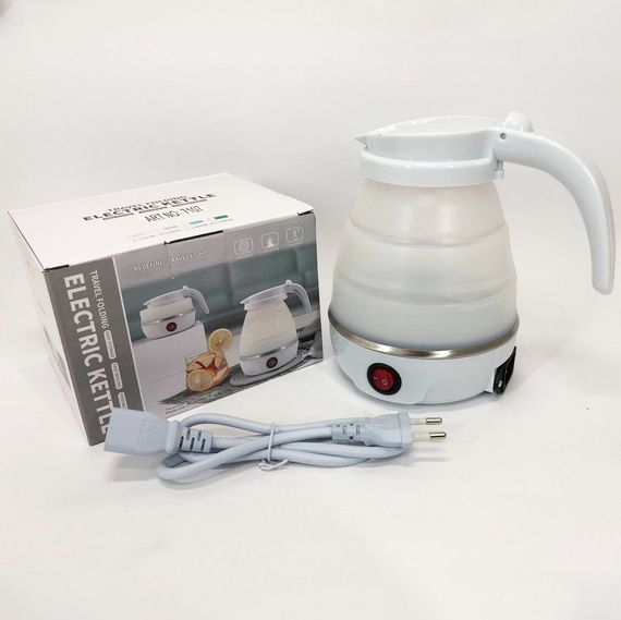 Маленький електрочайник Travel Folding Тихий електричний чайник Чайники OA-535 з підсвічуванням