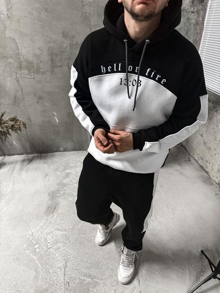 Спортивний костюм утеплений дтф | Зображення 1