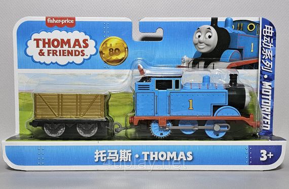 Классический моторизованный поезд Томас из юбилейной серии к 80-летию Thomas & Friends Оригинал Fisher-Price | Зображення 5