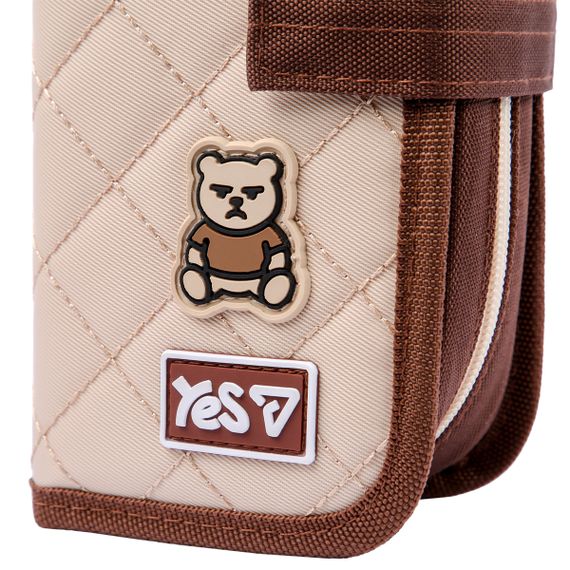 Пенал м'який YES PH-37 Bear Friend 533802 6х9.5х22 см | Зображення 3