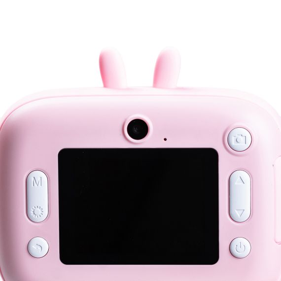 Дитяча фотокамера з миттєвим друком знімків «Зайчик» Рожевий HPS1P | Зображення 3