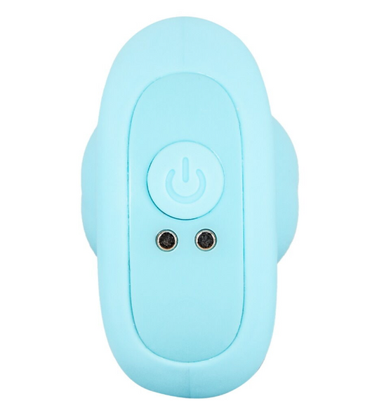 Анальна пробка з вібрацією Vibrating Mini Butt Plug Blue Sex Aura | Зображення 4