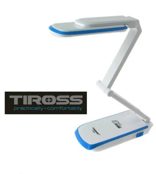 Настольная лампа  Tiross TS-56 Blue аккумуляторная, Лампа трансформер | Зображення 6
