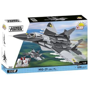 Конструктор Cobi Літак МіГ-29 (UA/PL) Fulcrum, 550 деталей (COBI-5840)