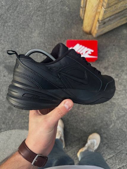 Кросівки Nike Air Monarch (all black) | Зображення 4