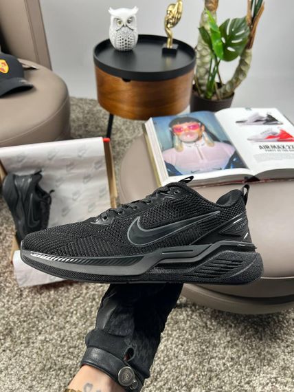 Чоловічі кросівки Zoom Winflo All Black весна / літо / осінь A4073 | Зображення 6