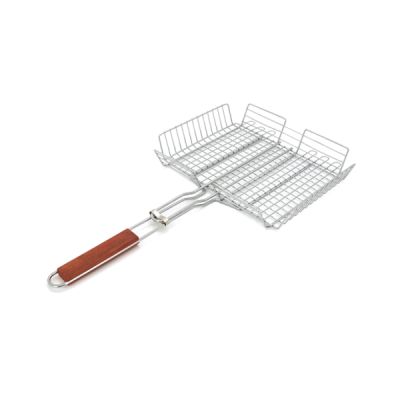 Решётка для гриля Voltronic з високим бортом 33x26.5x58 см (YT-GR33)