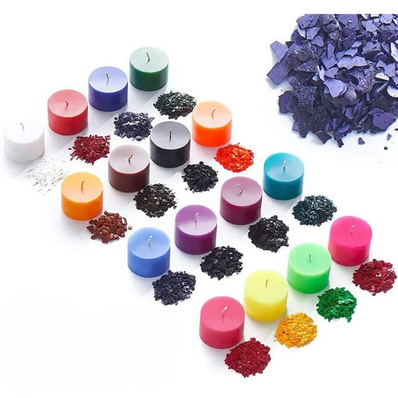 Барвник для виготовлення свічок SB-002, 16 кольорів по 2,8 грам | Зображення 1