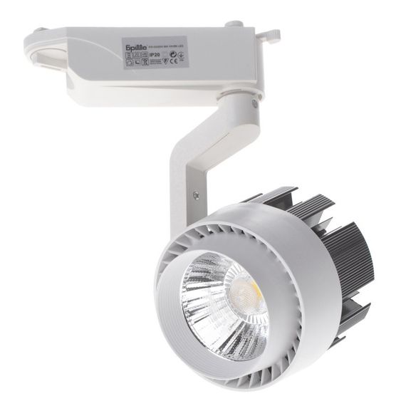 Світильник трековий поворотний LED KW-53/20W NW WH/BK Brille 32-452