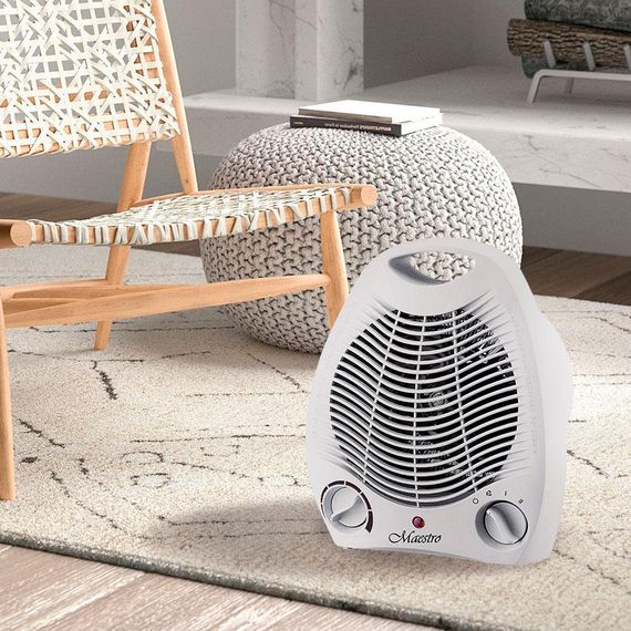 Тепловентилятор Maestro MR-920-GREY, 2000 Вт, напольный, с термостатом | Зображення 1