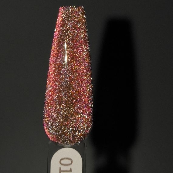 Светоотражающий гель-лак Gelix Space Cat №1 (с эффектом кошачего глаза) 8мл | Зображення 2