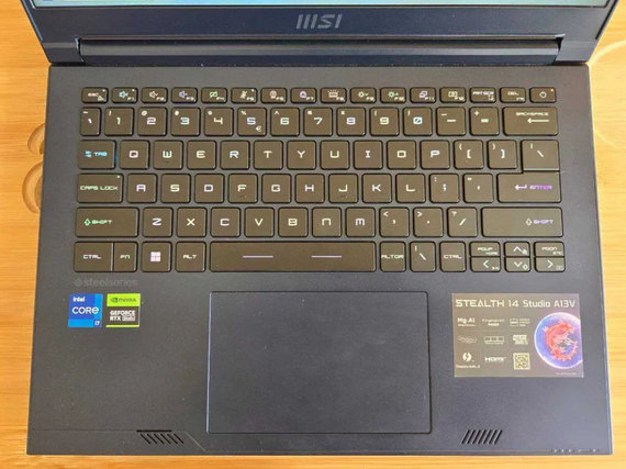 Ноутбук MSI Stealth 14 Studio - 14.0 Full HD 165Hz/I7-13620H/Rtx 4060/16/1Tb Б/В | Зображення 4