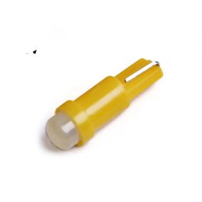 Автолампа Terra T5 W2x4.6d COB, желтый, 12V, 1W