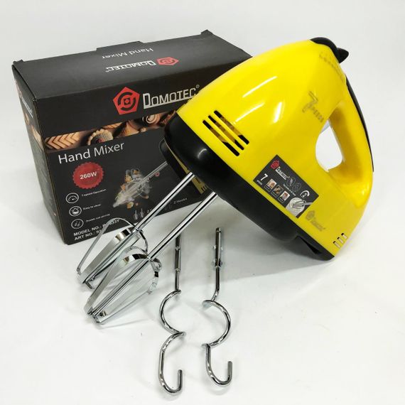 Хороший миксер для крема DOMOTEC, Удобный миксер для кухни Простой кухонный RP-55 | Зображення 5