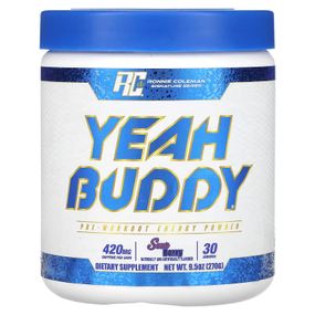 Предтренировочный комплекс Ronnie Coleman Yeah Buddy, Pre-Workout Energy Powder 270 g (Sour Berry)