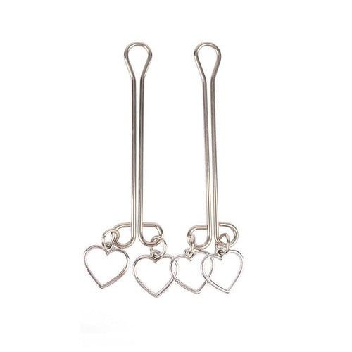 Затискачі на соски CHISA Senuelo Fetish Fantasy Heart Nipple Clamps у формі серця sexstyle | Зображення 1