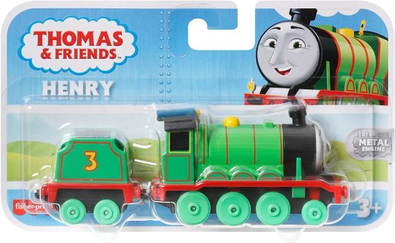 Металевий поїзд Генрі з Паровозик Томас і друзі Оригінал Thomas & Friends Henry | Зображення 1