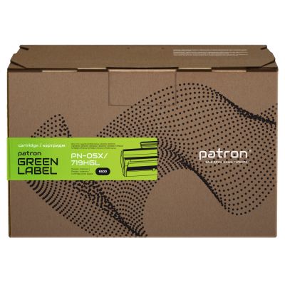 Картридж Patron HP LJ CE505X/CANON 719H GREEN Label (PN-05X/719HGL) | Зображення 1