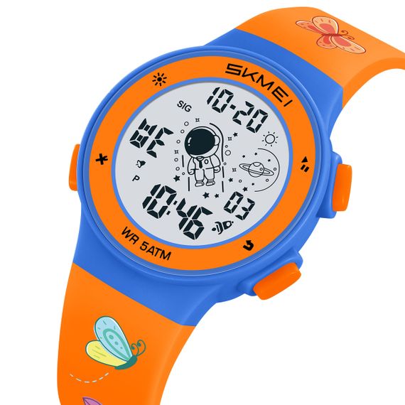 Дитячі годинники Skmei 2267OGBT Batterfly-Orange | Зображення 2