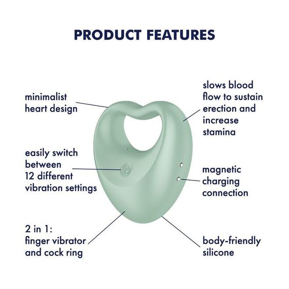 Вибратор на палец и эрекционное кольцо 2в1 Satisfyer Perfect Pair 3 sexstyle | Зображення 5