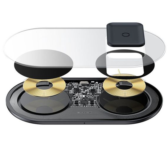 Бездротовий зарядний пристрій 15 Вт XPRO Simple 2in1 (24055-01_488) | Зображення 8