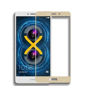 Захисне скло 2.5D на весь екран для Huawei GR5 (2017) колір Золотий