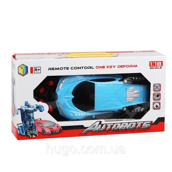 Машинка-трансформер на пульті керування XPRO Bugatti Robot Car Size 18 (234561711_328) | Зображення 7