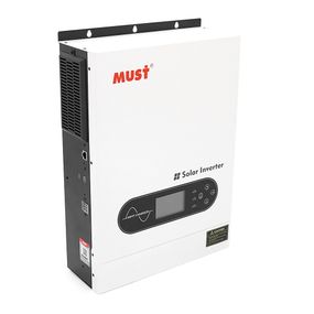Гібридний інвертор MUST PV18-4024ECO. 4000W, 24V, струм заряду 60A, 170-280V, MPPT (100А, 60-360 Vdc), 318 454 122.5 мм. 8 кг.
