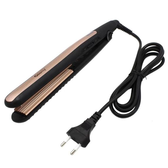 Плойка гофре для волос с турмалиновым покрытием, 45 Вт, Geemy GM-2955 / Плойка для прикорневого объема | Зображення 2