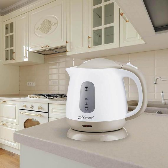 Электрочайник Maestro MR-012-BEIGE, 1 л, 1100 Вт | Зображення 1