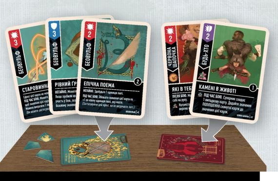 Настільна гра Unmatched: Червона Шапочка проти Беовульфа | Зображення 4