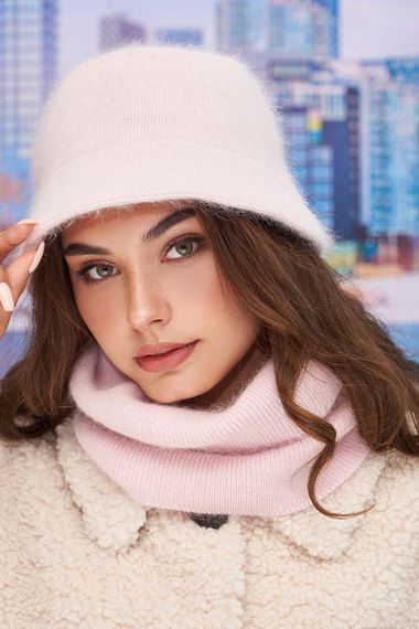 Модный молодежный комплект (4974/4961-77) светлая пудра